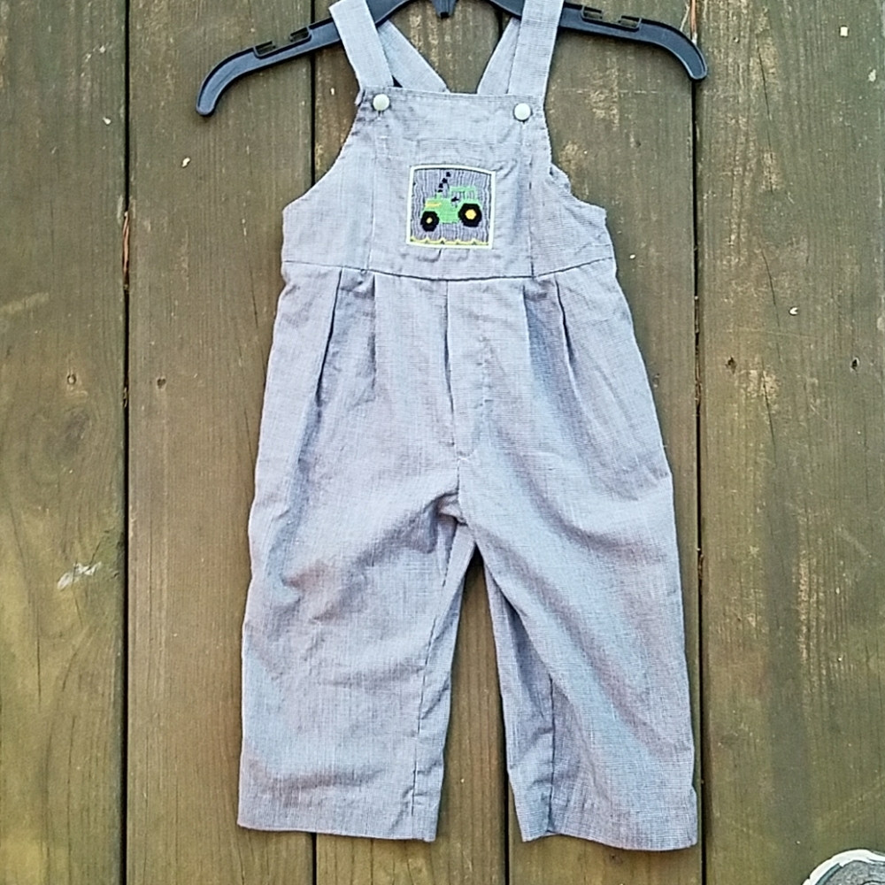 12m Smocked Tractor overall
